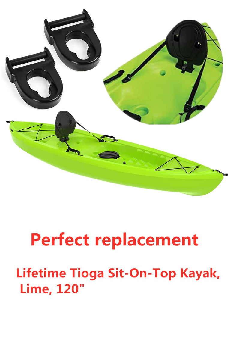 [Australia - AusPower] - ChangTa Kayak Replacement Seat Clips Fits Lifetime Emotion Pack of 2 