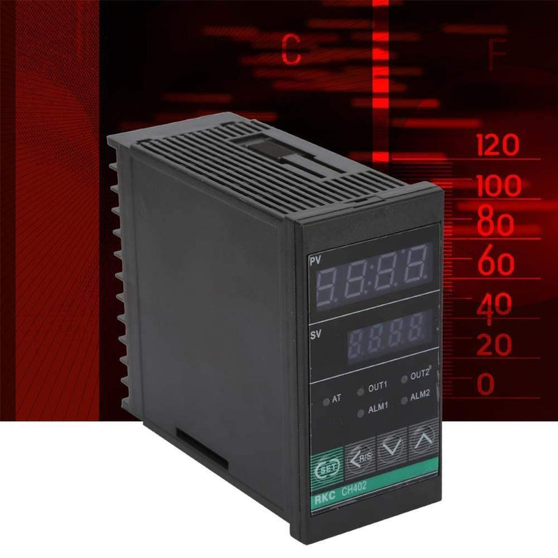 [Australia - AusPower] - Beennex CH402 FK02-MAN-NN Digital Temperature Controller Intelligent Digital Switch PID Temperature Regulator Improved Sensor 