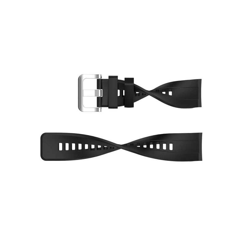 [Australia - AusPower] - AWINNER Bands Compatible with Honor Watch GS Pro,Soft Silicone Replacement Watch Bands for GS Pro Smart Watch (Black) Black 