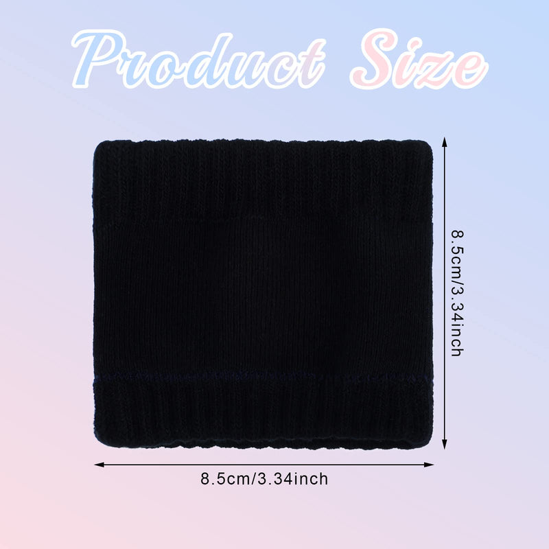 [Australia - AusPower] - 6 Pairs Dance Socks Shoe Socks on Smooth Floors Over Sneakers Shoe Cover for Dance Protect Knees Dancing Shoe Sliders Ballet Dancers Turning Socks for Pivots and Turns on Wood Floors 
