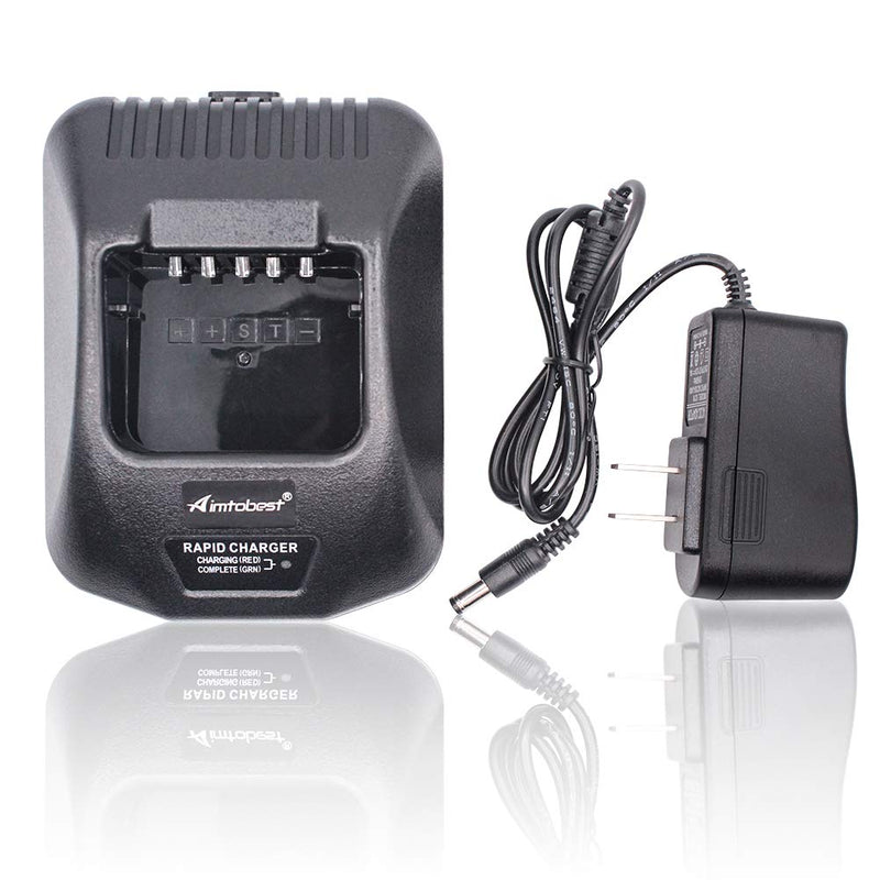 [Australia - AusPower] - KSC-25 Charger Compatible for Kenwood Radio TK-2140 TK-3140 TK-2160 TK-3160 TK-2170 TK-3170 TK-2360 TK-3360 NX-220 NX-320 KNB-57L KNB-55L KNB-35L KNB-56N KNB-26N Battery 