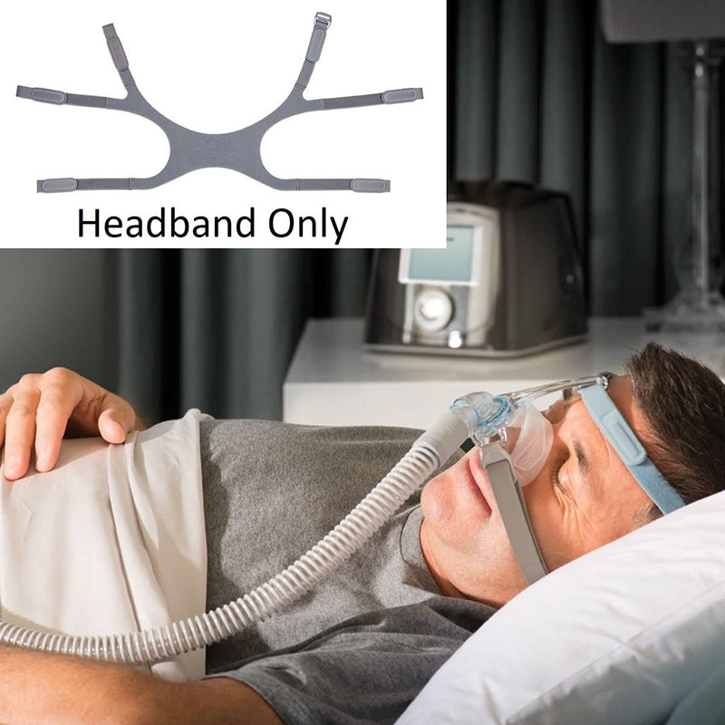 [Australia - AusPower] - Organic Deal Eson Nasal Mask Headgear Compatible with Fisher and Paykel Cpap Mask Eson -Eson Headgear Replacement Straps for Eson CPAP mask - Straps Compatible w/F&P Eson 2 Nasal Mask (Clips not incl) 