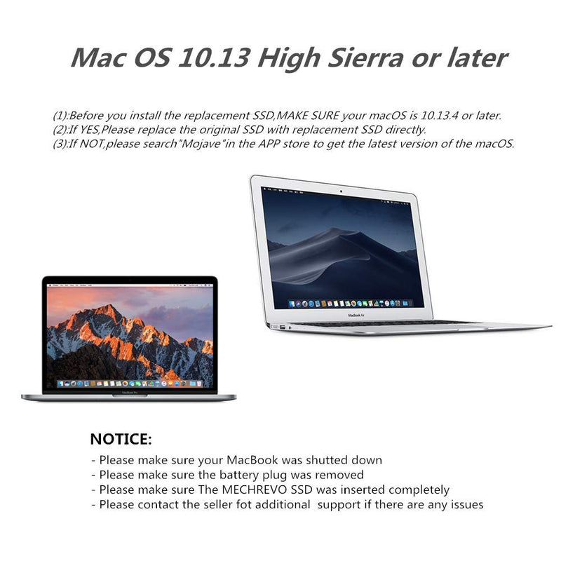 [Australia - AusPower] - M.2 NVME SSD Convert Adapter Card for Upgrade MacBook Air ( 2013-2017 ) 