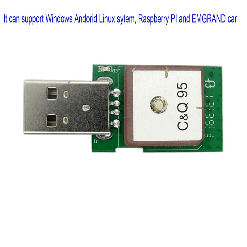 [Australia - AusPower] - DIYmall VK-172 VK 172 Gmouse G-Mouse USB GPS Dongle Glonass Support Windows 10/8/7/vista/XP/Raspberry PI Vehicle Aviation Tracker (Pack of 2pcs) 