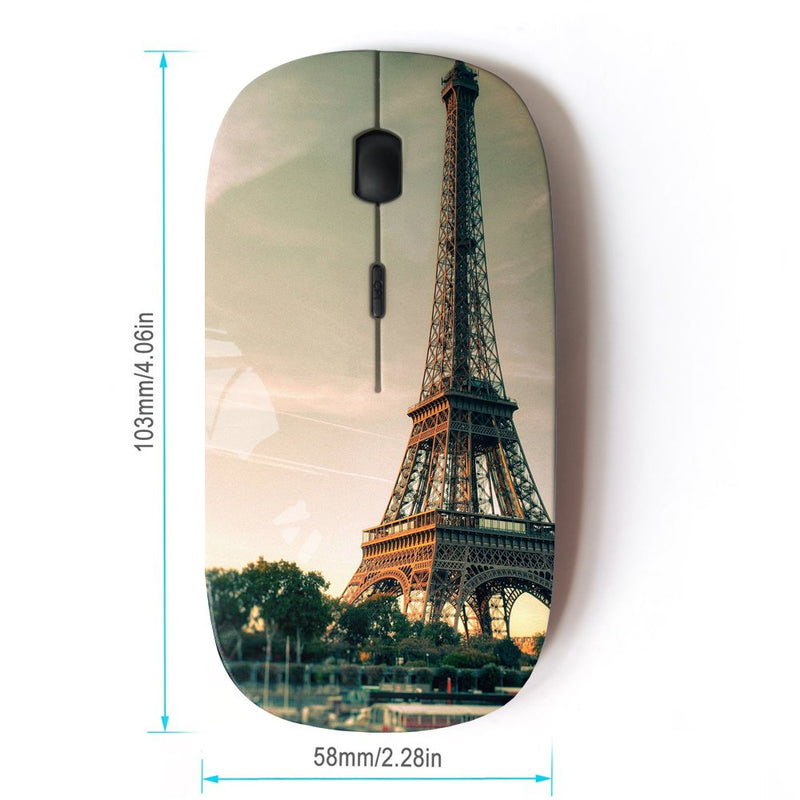 [Australia - AusPower] - KOOLmouse [ Optical 2.4G Wireless Computer Mouse ] [ Eiffel Tower France City ] 