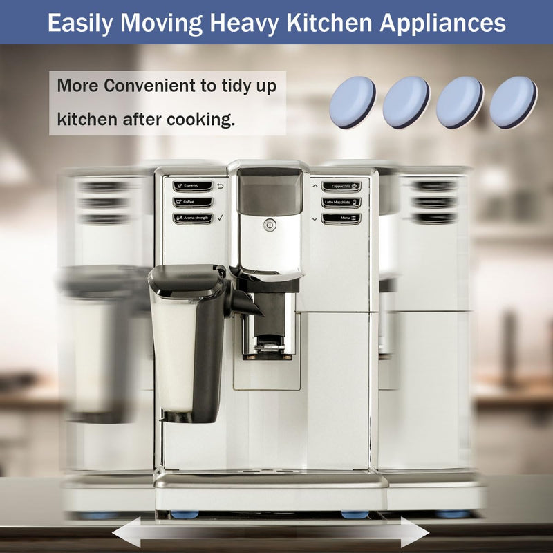 [Australia - AusPower] - Vasterqua 24Pcs Appliance Sliders, 3/4â€ Small Self-Adhesive Appliance Sliders for Heavy Kitchen Appliances, Slide Smooth on Countertop, Compatible with Most Kitchen Appliances 