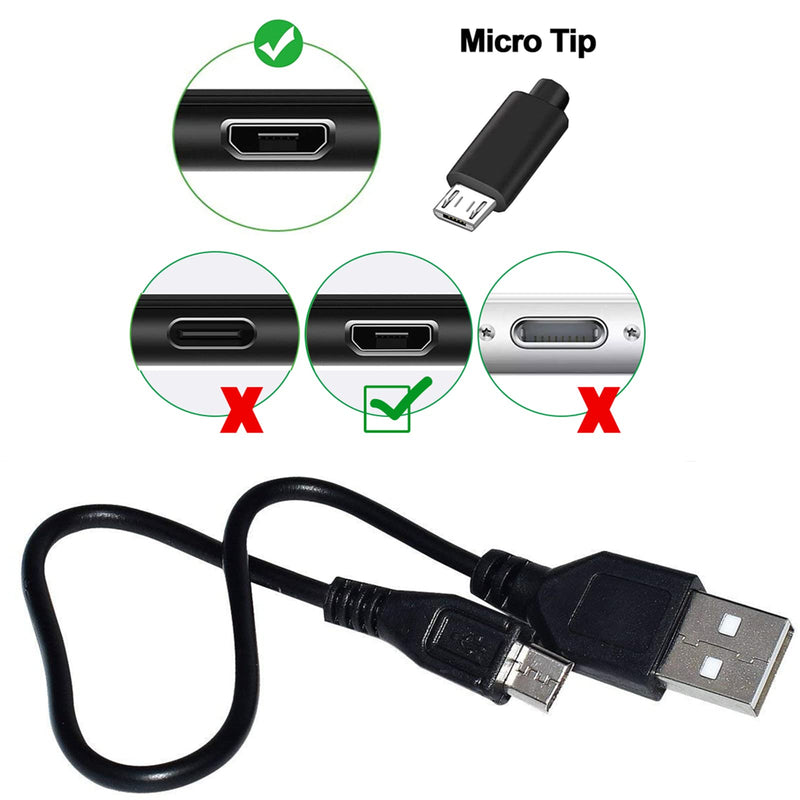 [Australia - AusPower] - Auhsuxo QC35 Replacement Charger Cable Cord Compatible for Bose QUIETCOMFORT35 QC35II QC25 QC20 SoundLink II Over-Ear Wireless Headphones (Black) 