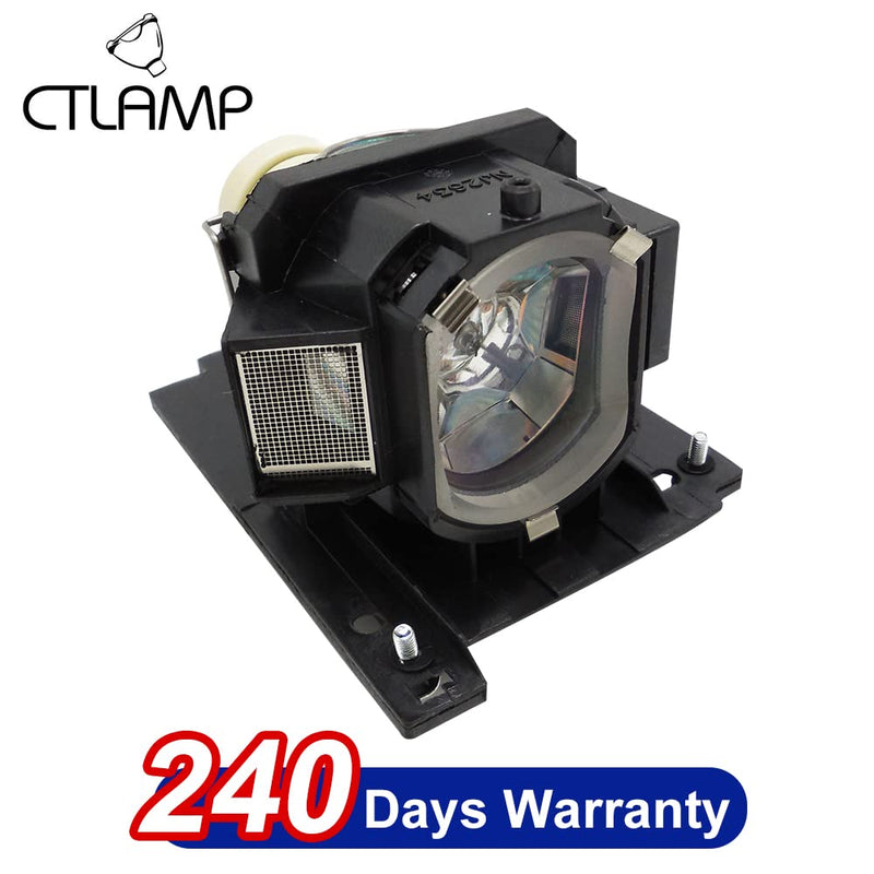[Australia - AusPower] - CTLAMP A+ Quality DT01021 / 456-8755J / 78-6972-0008-3 Replacement Projector Lamp/Bulbs with Housing Compatible with HITACHI CP-X2010 / CP-X2510 / CP-X2010N / CP-X2011 / CP-X2011N / CP-X2510N 