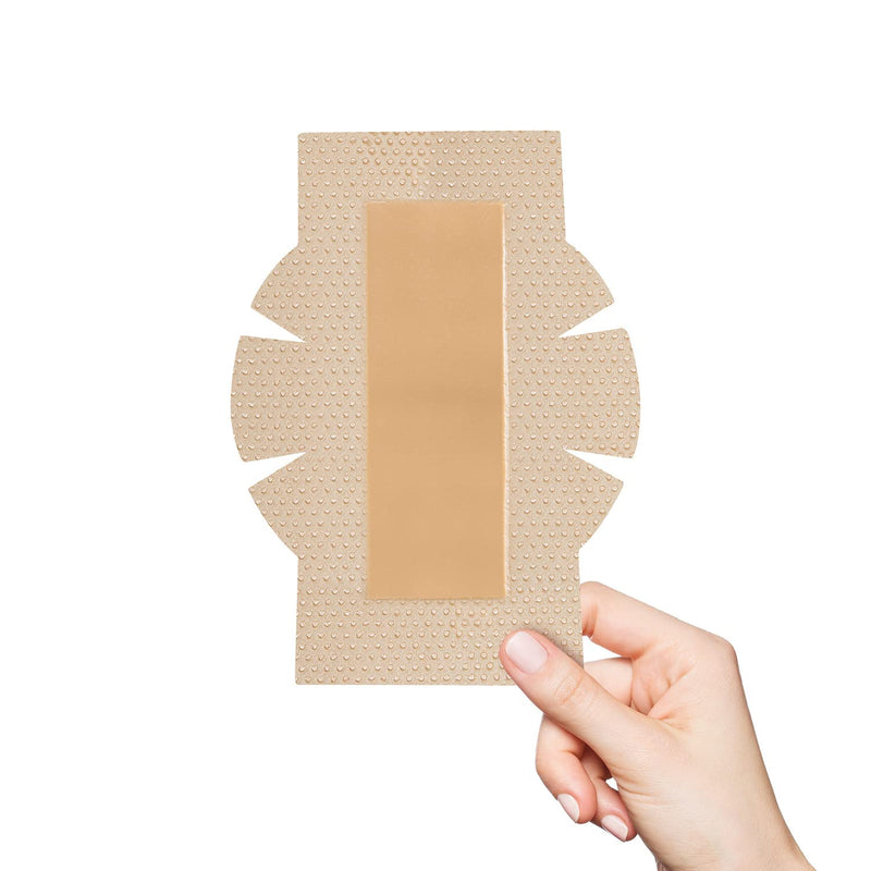 [Australia - AusPower] - MedVanceTM Silicone - Bordered Silicone Adhesive Foam Dressing, Post Elbow, Shoulder Knee Surgery, (4"x8" w/ Wings) 4"x8" w/ Wings 