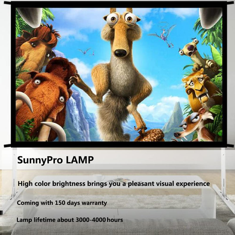 [Australia - AusPower] - SunnyPro V13H010L60 Projector lamp ELPLP60 Compatible for Epson Brightlink 425Wi Brightlink 430i Brightlink 435Wi EB-420 EB-425W EB-900 EB-905 EB-93 EB-93e EB-95 