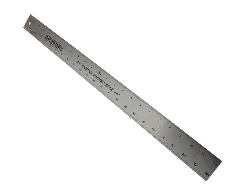 [Australia - AusPower] - DCT Centering Ruler, 24in – Center Finding Measurer for Woodworking Rotary, Crafting, Embroidery, Guitar Luthier 