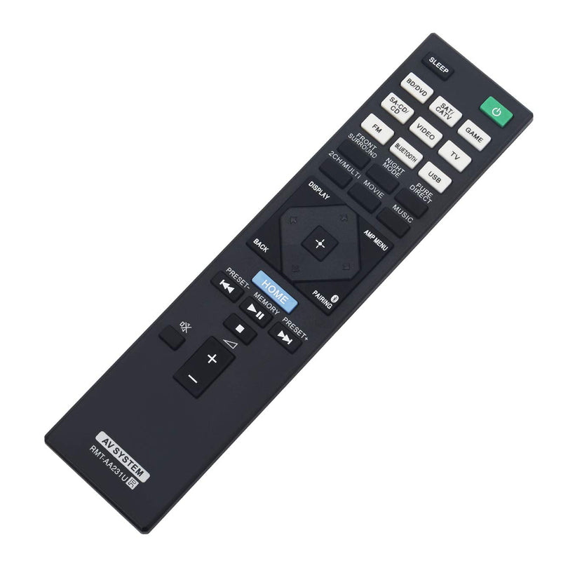[Australia - AusPower] - RMT-AA231U RMTAA231U Replace Remote Control fit for Sony AV Receiver Home Theater System STR-DH770 STRDH770 