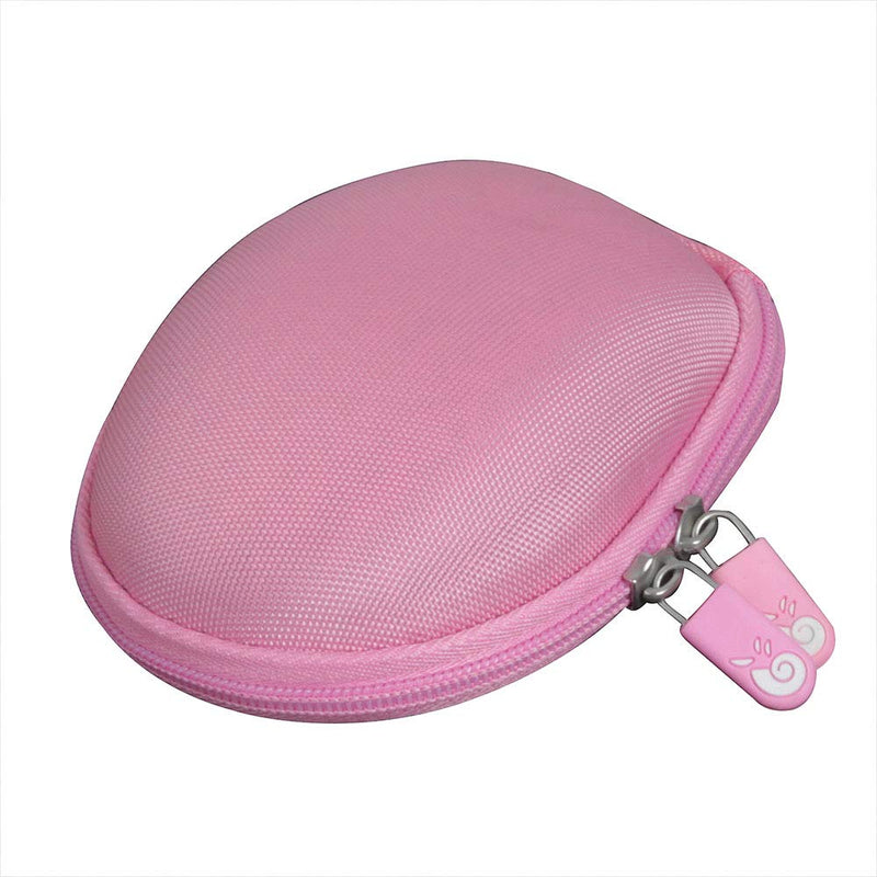 [Australia - AusPower] - Hermitshell Hard Travel Case Fits VicTsing MM057 / HOTWEEMS D-09 / E-YOOSO / PONVIT / POLEYN 2.4G Wireless Portable Mobile Mouse Optical Mice (Only Case) (Pink) Pink 