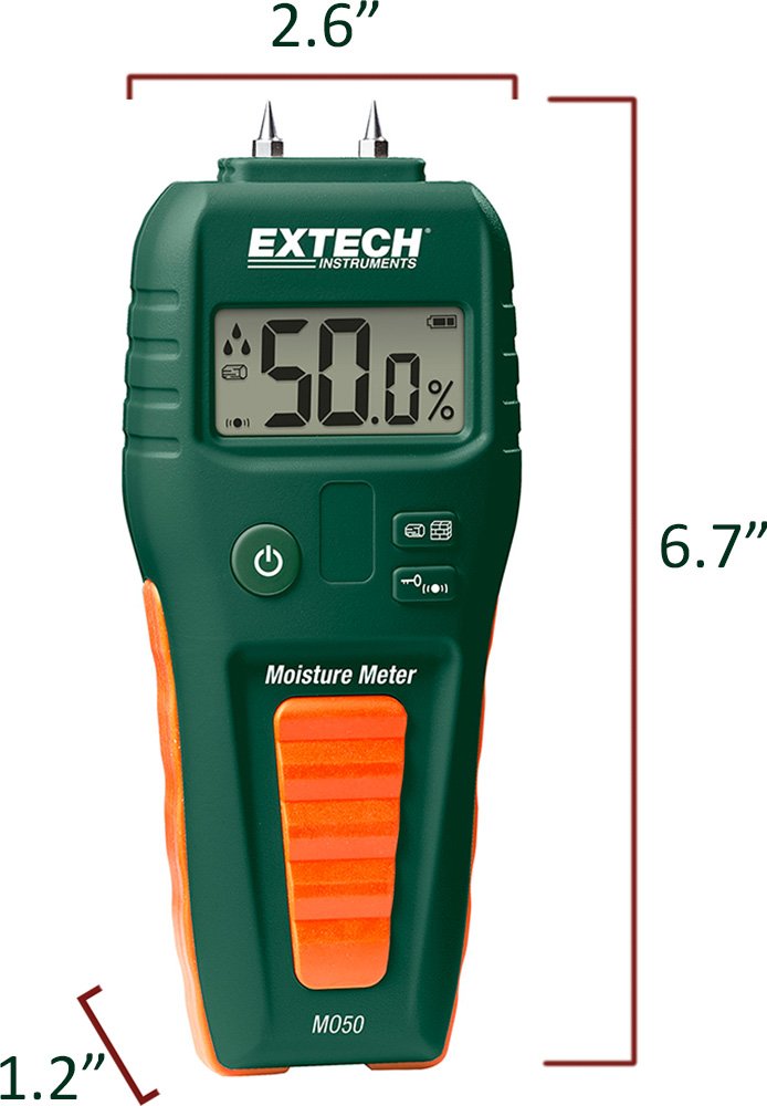 [Australia - AusPower] - Extech MO50 Compact Pin Moisture Meter 