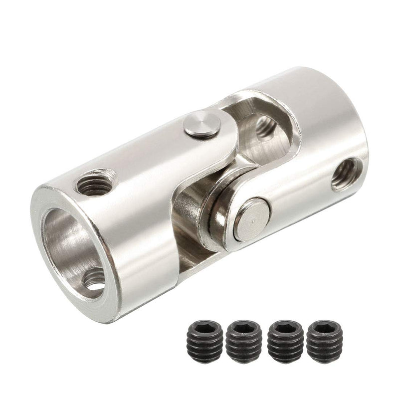 [Australia - AusPower] - uxcell® 2pcs 10mm to 10mm Inner Dia Rotatable Universal Steering Shaft U Joint Coupler L35XD16 