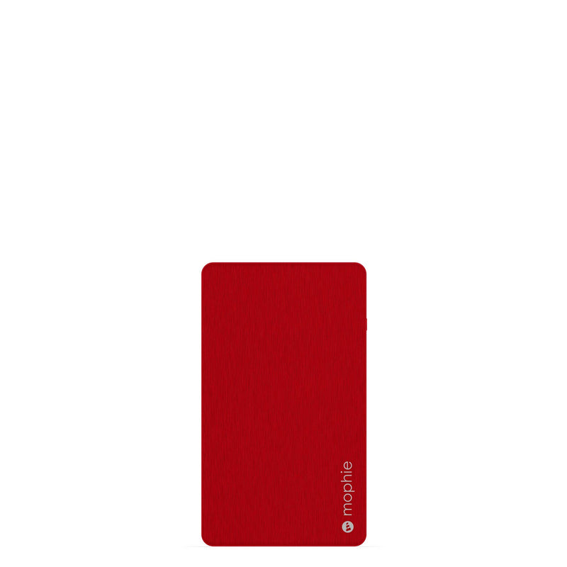 [Australia - AusPower] - mophie PowerStation with Lightning Connector - Made for iPhone, iPad, AirPod, and Other USB Devices - Red, 401102248 