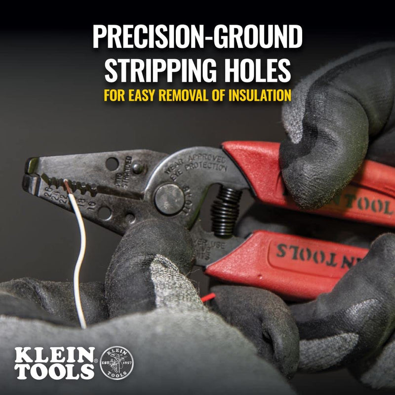 [Australia - AusPower] - Klein Tools 11046 Wire Stripper/Cutter 16-26 AWG Stranded 