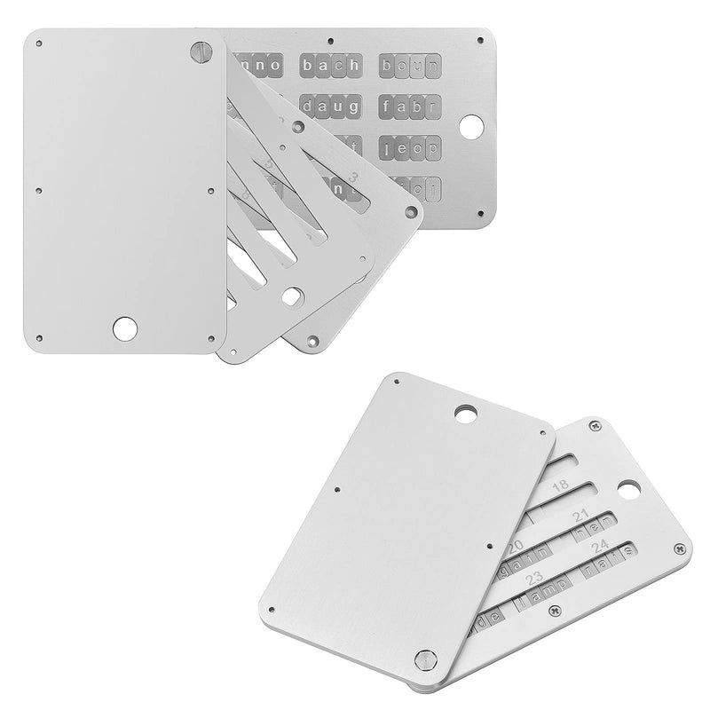 [Australia - AusPower] - Crypto Wallet,Steel Bitcoin Wallet,Cryptocurrency Seed Backup Cold Storage,Cold Wallet for Crypto Seed Storage,Hardware Wallet ,Compatible with KeepKey,Ledger, Trezor,Coldcard, Supports up to 24 Words 