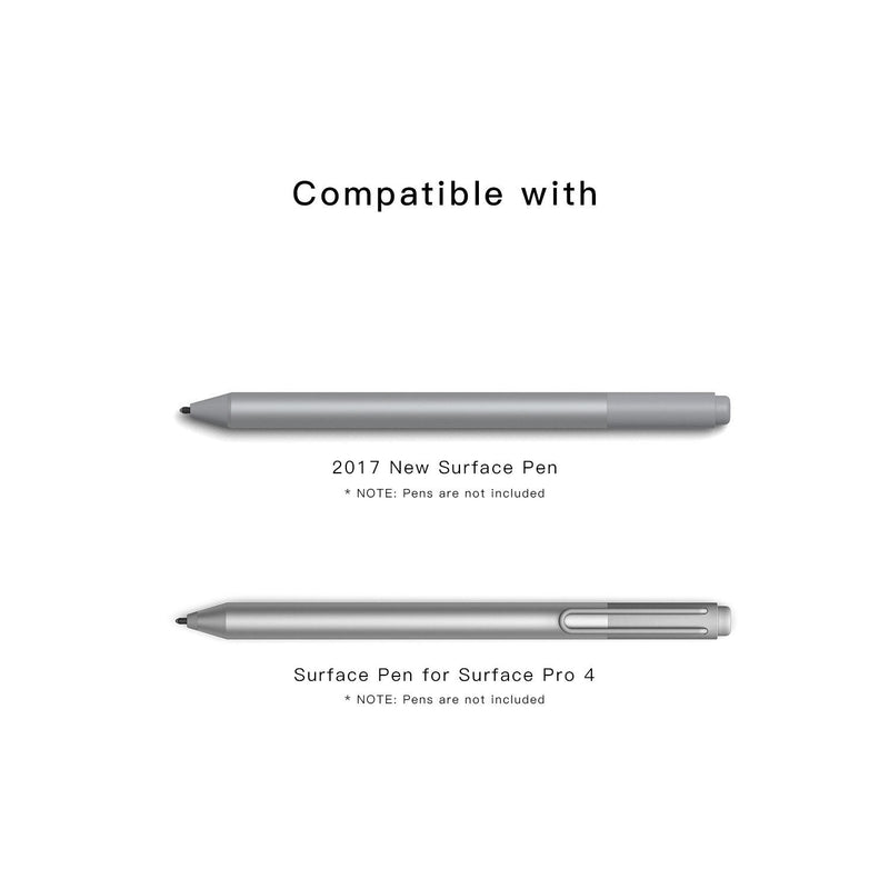 [Australia - AusPower] - Alexandra Original Surface Pen Tips Replacement (3 × HB, Default Tip) for 2017 Microsoft Surface Pen( Model 1776), Surface Pro 4 Pen 