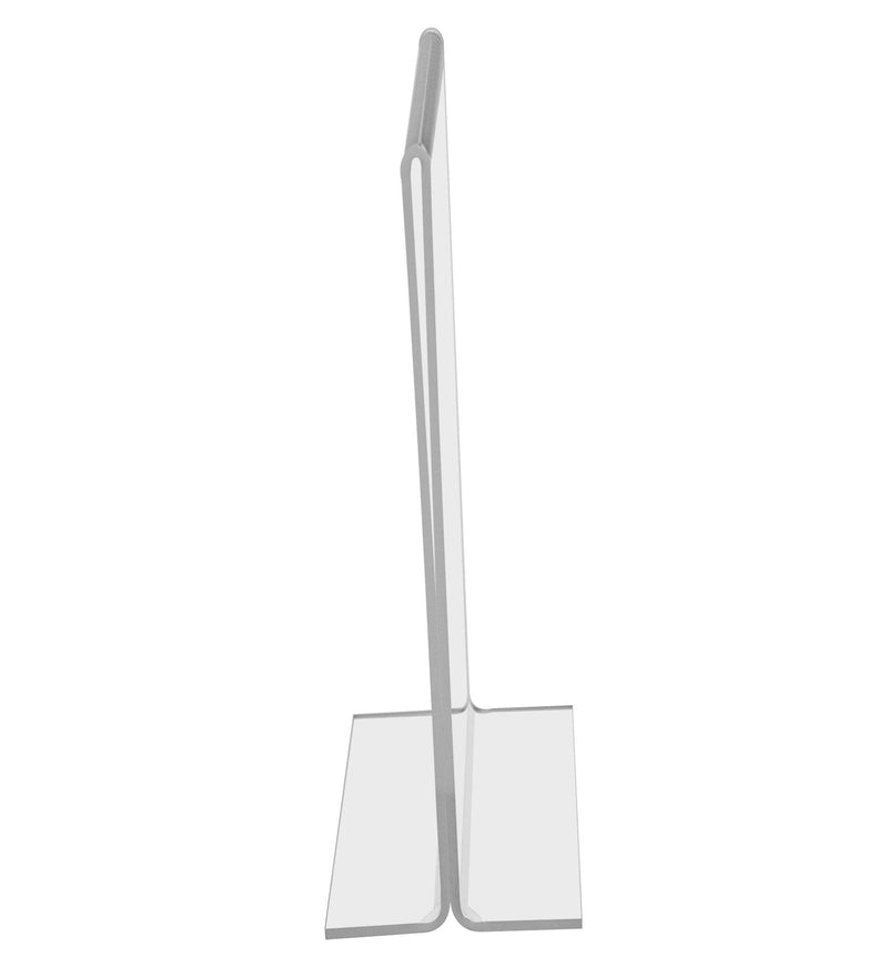 [Australia - AusPower] - deflecto 69201 Classic Image Stand Up Double Sided Sign Holder Plastic 8 1/2 wide x11 high Insert Clear 8 1/2" x 11" Lot of 1 