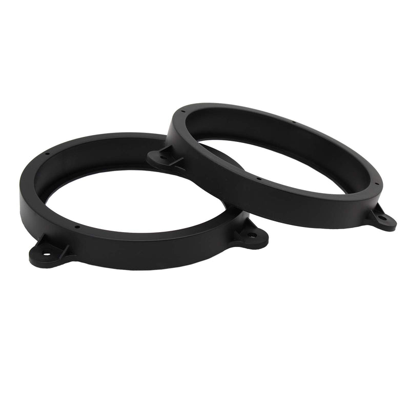 [Australia - AusPower] - RED WOLF 6.5 inch Rear Door Speaker Adapter Spacer Rings Replacement for Subaru Forester 1998-2020 Rear, Impreza 2007-2019, Legacy 2003-2014 2PC 
