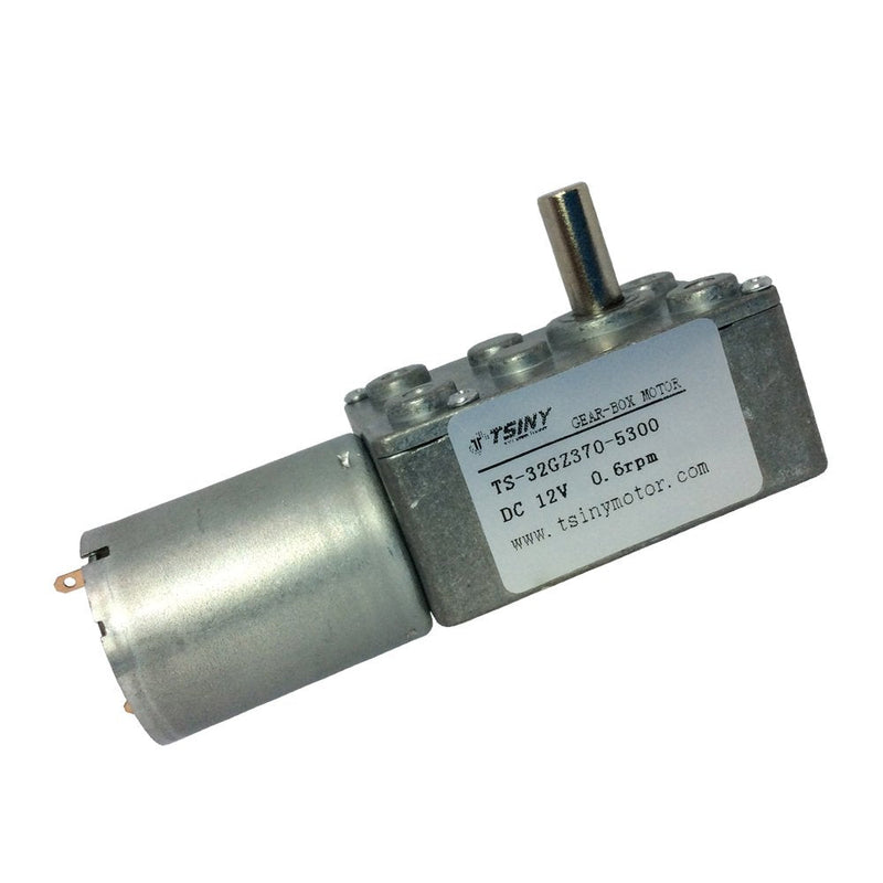 [Australia - AusPower] - BEMONOC DC 12V 0.6RPM 6mm Shaft Low Speed High Torque Turbine Worm Gear Motor 