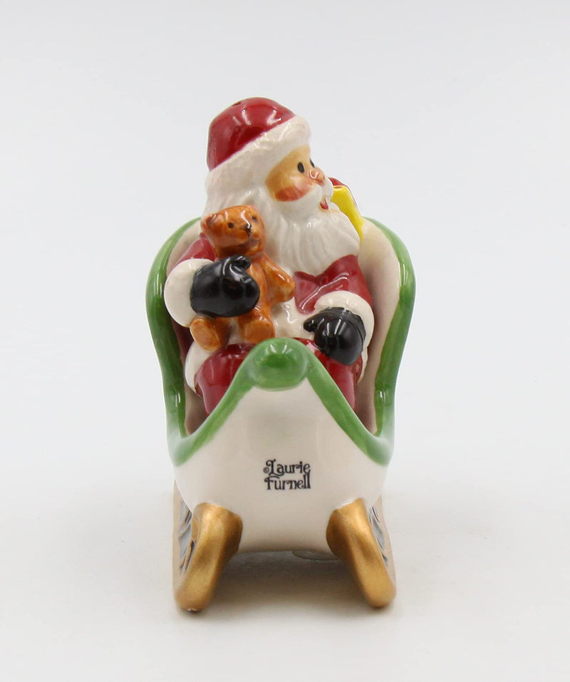 [Australia - AusPower] - Cosmos Gifts 10661 Santa in Sleigh Salt and Pepper Set, 3-7/8-Inch 