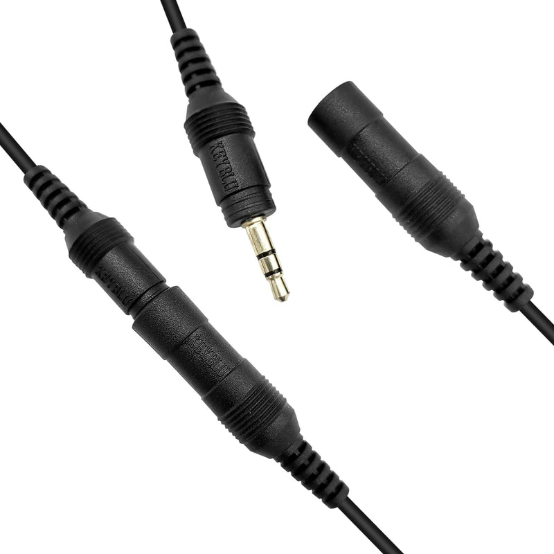 [Australia - AusPower] - WODASEN Motorcycle Helmet Headset Helmet Earpiece Mic 2 Pin Compatible with Kenwood Compatible with Bao Feng Two-Way Radios 