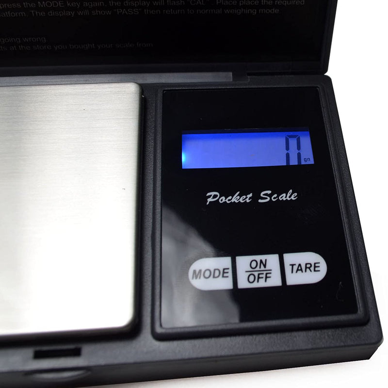 [Australia - AusPower] - Tea Kitchen Jewelry Scale Weigh Digital Tray 500g Precision 0.1g Portable Clamshell Box oz 