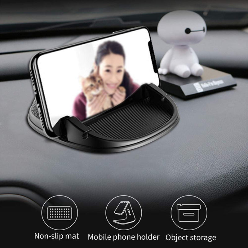[Australia - AusPower] - Upgraded Cell Phone Holder for Car Dashboard Hand Free Anti Slip Car Phone Mounts,Mobile Smartphone GPS Mounting in Vehicle for iPhone，Samsung, Android Smartphones, GPS Devices and More 