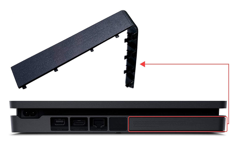 [Australia - AusPower] - Quartet trade Hard Drive Cover for Sony Playstation 4 PS4 Slim CUH-2015A 