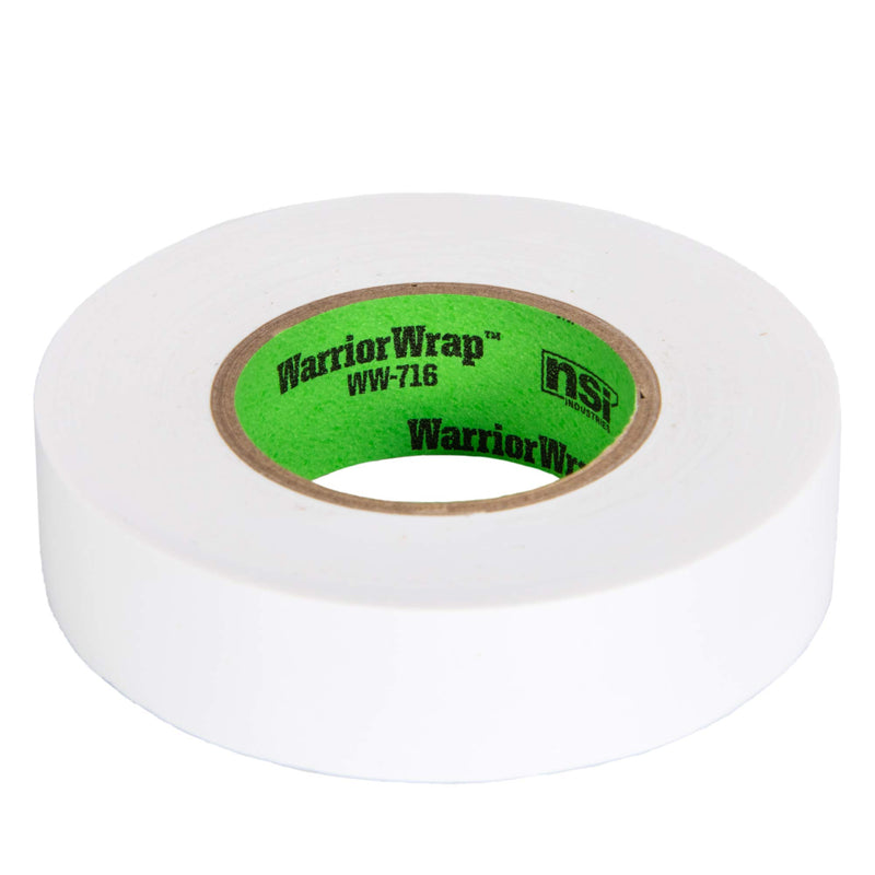 [Australia - AusPower] - WarriorWrap General 3/4 in. x 60 ft. 7 mil Vinyl Electrical Tape, White 