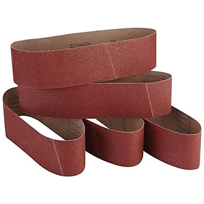 [Australia - AusPower] - Sanding Belts, 3x18inch Belt Sander Paper, Aluminum Oxide Sanding Belt -10PCS 