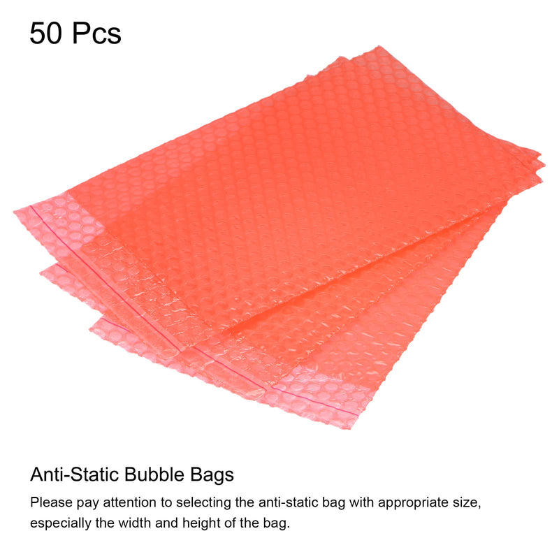 [Australia - AusPower] - MECCANIXITY Anti-Static Bubble Bags Shielding Bag 12" x 8" Resealable for Hard Drive Electronic Components 50pcs 12" x 8" 