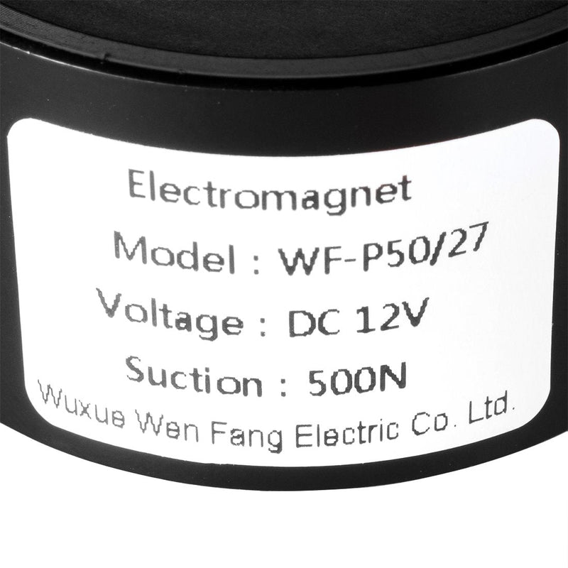 [Australia - AusPower] - uxcell 12V DC 500N Electric Lifting Magnet Electromagnet Solenoid Lift Holding 