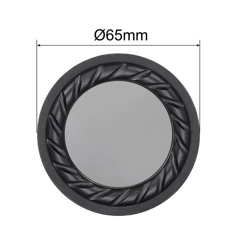 [Australia - AusPower] - uxcell 2Pcs 2.5 Inches 65mm Bass Speaker Passive Radiator Auxiliary Rubber Vibration Plate Subwoofer DIY Repair 