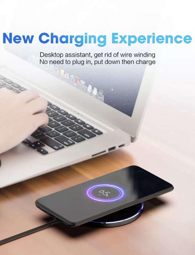 [Australia - AusPower] - Wireless Charger Qi Certified Fast Charger 30w max 20w/15w/10w Wireless Charging pad 
