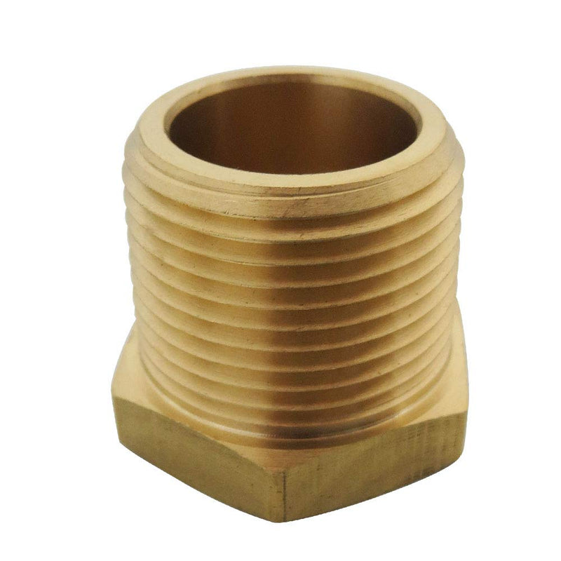 [Australia - AusPower] - TL TOOLEGIN 1/2" NPT Male x 1/4" NPT Female Brass Bushing Reducer Reducing Pipe Adapter Fitting 5pcs 1200 PSI 1/2" npt male to 1/4" npt female 