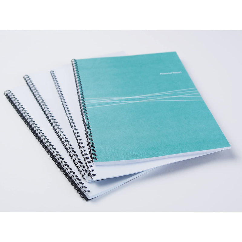 [Australia - AusPower] - Fellowes Wire Binding Spines, 9/16", Holds 130 Sheets, Black, 25 Pack (5255601) 