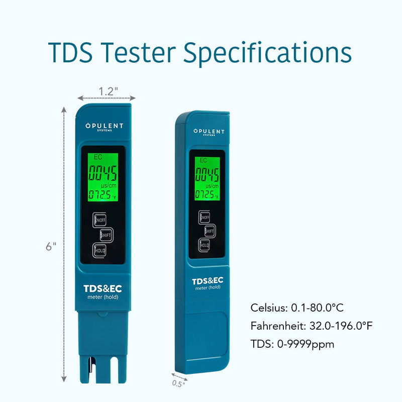 OPULENT SYSTEMS PH and TDS Meter Combo | AusPower Australia