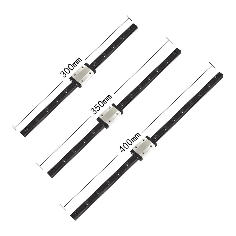 [Australia - AusPower] - UniTak3D MGN12 Linear Guide Rail 300mm with MGN12H Bearing Steel Carriage Block for Ender 3 CoryXY DIY 3D Printer and CNC Machines 1 