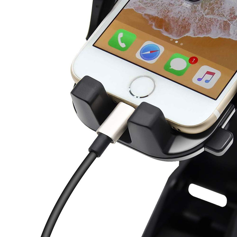 [Australia - AusPower] - Sonkir Car Phone Mount, Dashboard & Windshield Cell Phone Holder Stand with One-Touch Design 360° Rotation for iPhone, Galaxy, Google Nexus, LG, Huawei and More 