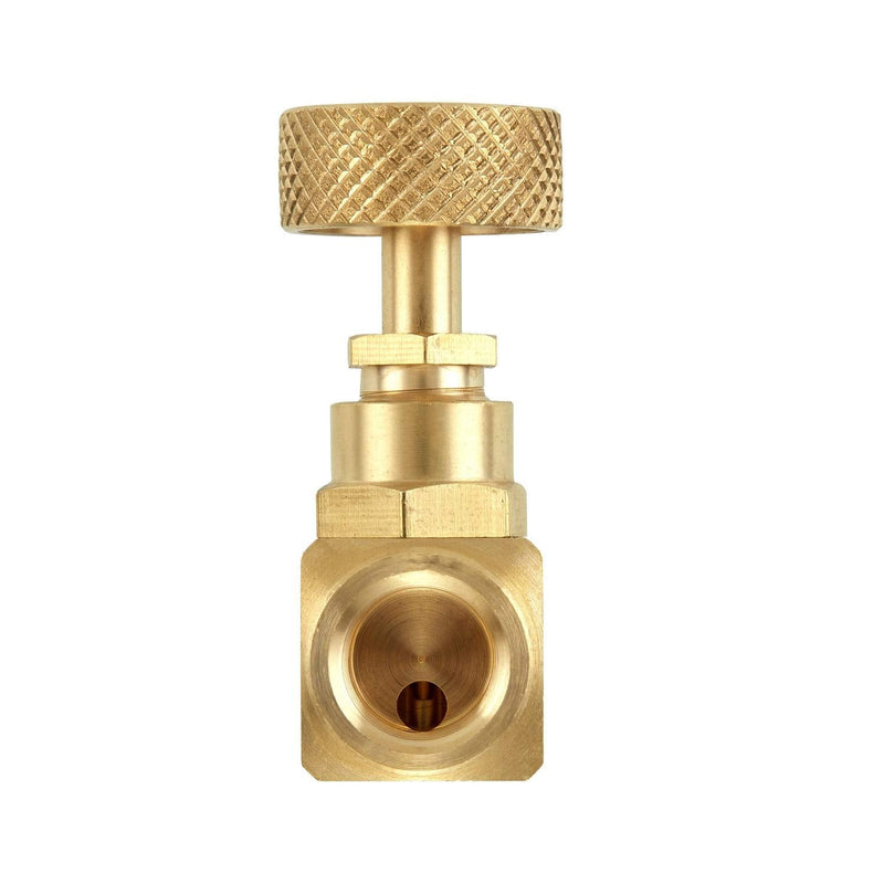 [Australia - AusPower] - Litorange 2 Pack Heavy Duty Brass Replacement Control Needle Valve 1/4" Male NPT X 1/4" Female NPT Connection 2PCS 1/4 Female x Male 