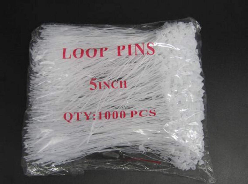 [Australia - AusPower] - 5000 pcs 5" Loop Lock Security Fasteners- Snap Lock, Natural 