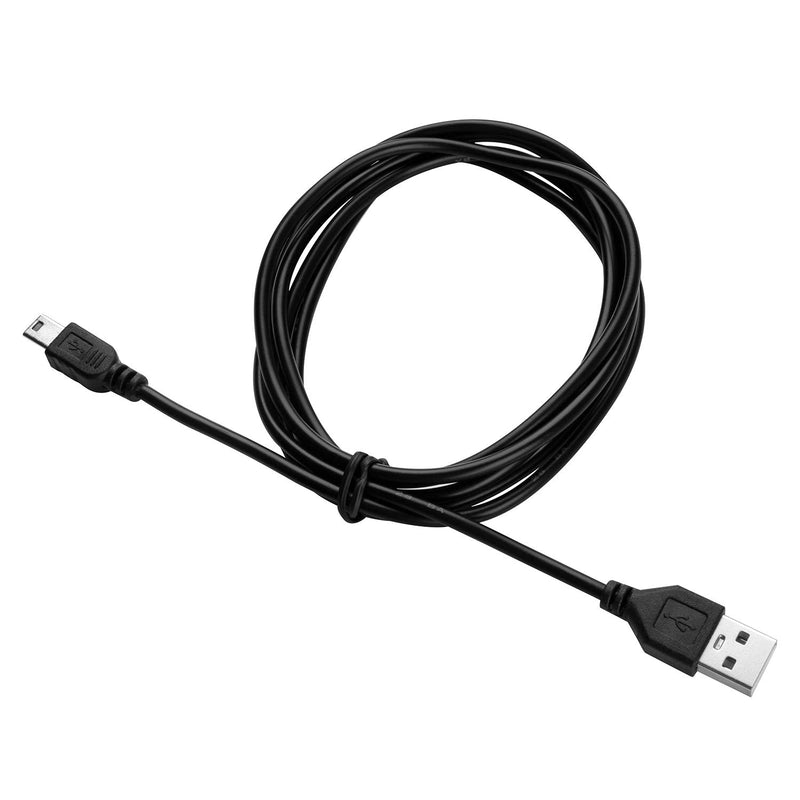 [Australia - AusPower] - Charger Cable Compatible for SanDisk Sansa Clip Plus, GPS Garmin Nuvi 265WT/265T/260W, Canon PowerShot S-Series, PS3 Slim Controller - Mini-USB Power Cord 