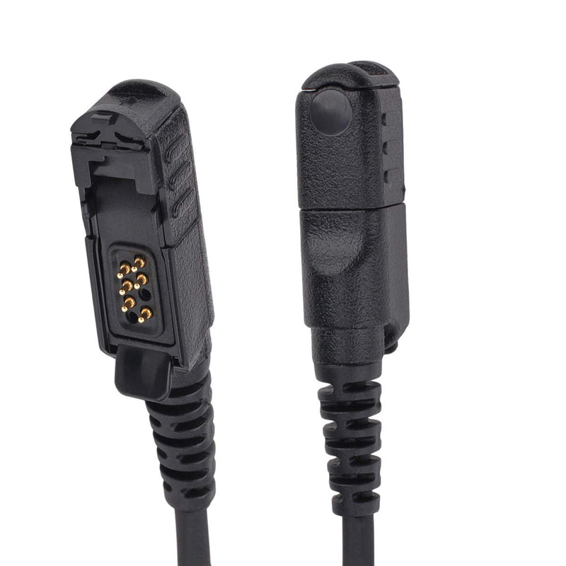 [Australia - AusPower] - AIRSN Earpiece for Motorola XPR3300e XPR3500e XPR3300 XPR3500 Radio Walkie Talkie with MIC and PTT Single Wire Acoustic Tube Headset, Long Life Design 