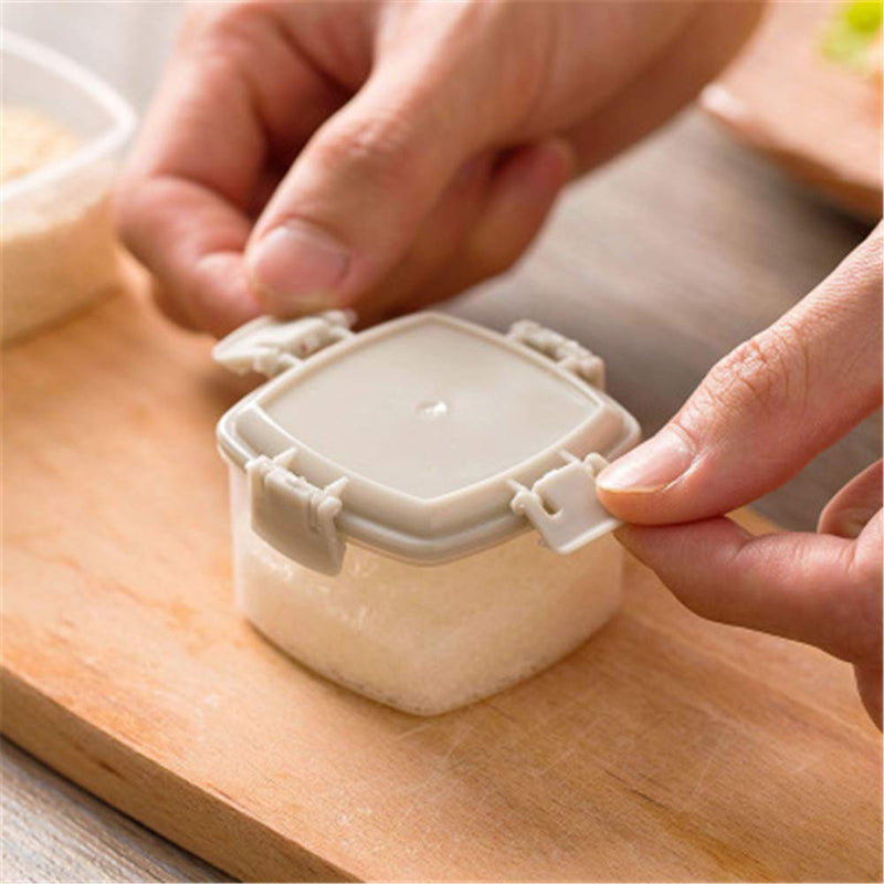 [Australia - AusPower] - 12 Pcs Mini Plastic Sauce Squeeze Bottle Seasoning Box Salad Dressing Containers Outdoor Barbecue Kitchen Accessories (Transparent color) 