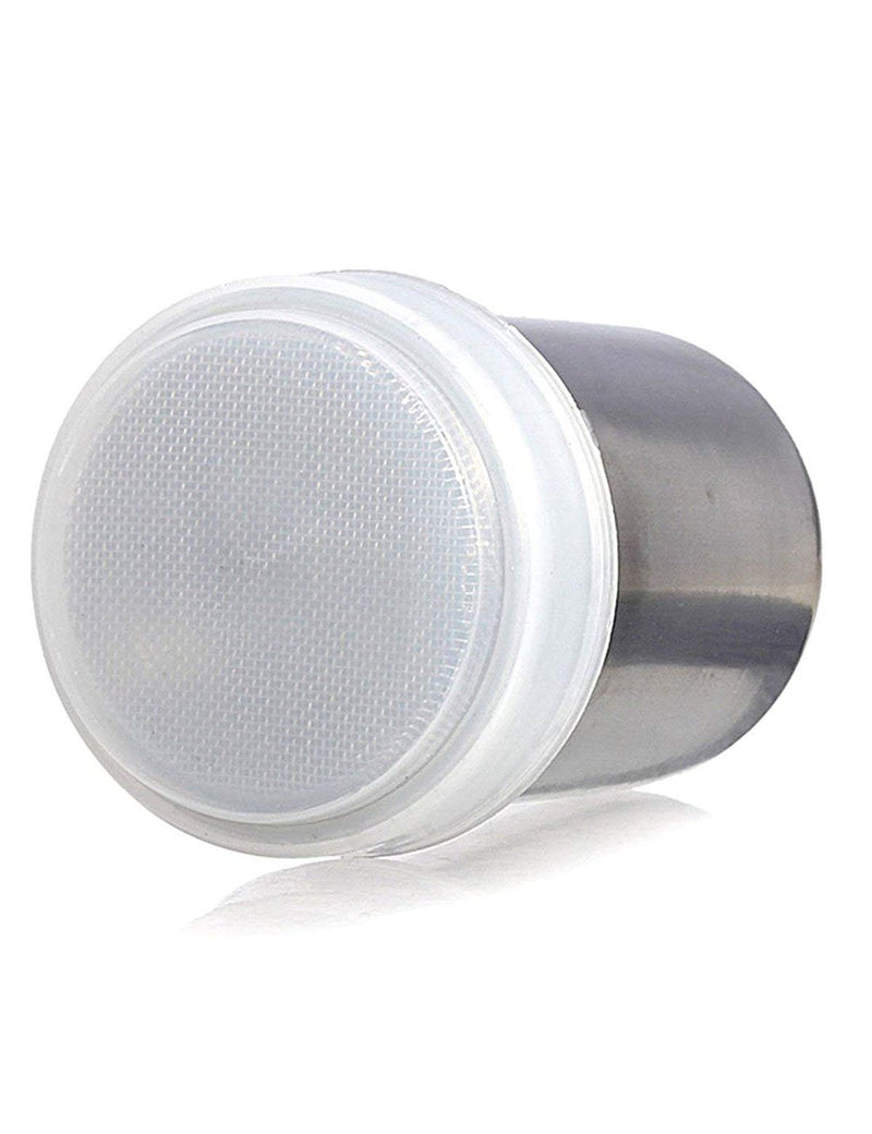 [Australia - AusPower] - HANSGO 2 Set Powder Suger Shakers, Stainless Steel Powder Shaker Mesh Shaker Powder Cans for Salt Coffee Cocoa Cinnamon Powder Seasoning Cans with Lid 