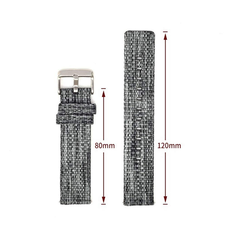 [Australia - AusPower] - Compatible with Samsung Galaxy Watch 46mm Bands&Gear S3 Frontier Classic Smartwatch Band，22mm Woven Fabric Strap Replacement Watch Band Compatible with Samsung Galaxy Watch 46mm Band Red 