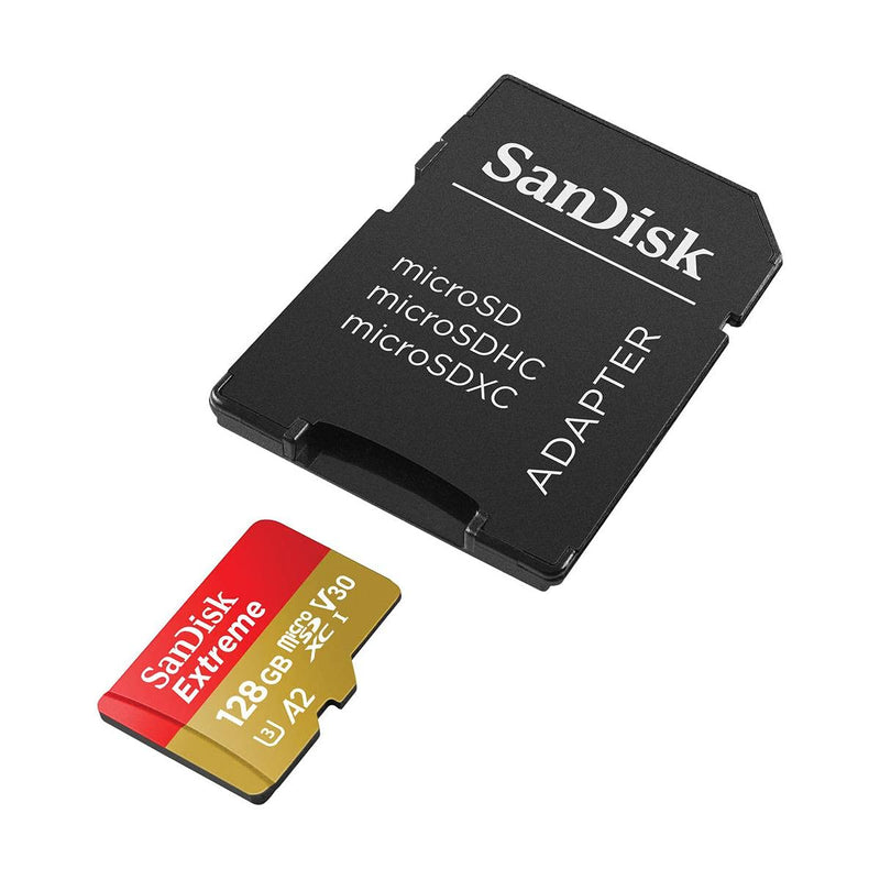 [Australia - AusPower] - SanDisk Extreme 128 GB microSDXC, SDSQXA1-128G-AN6MA 